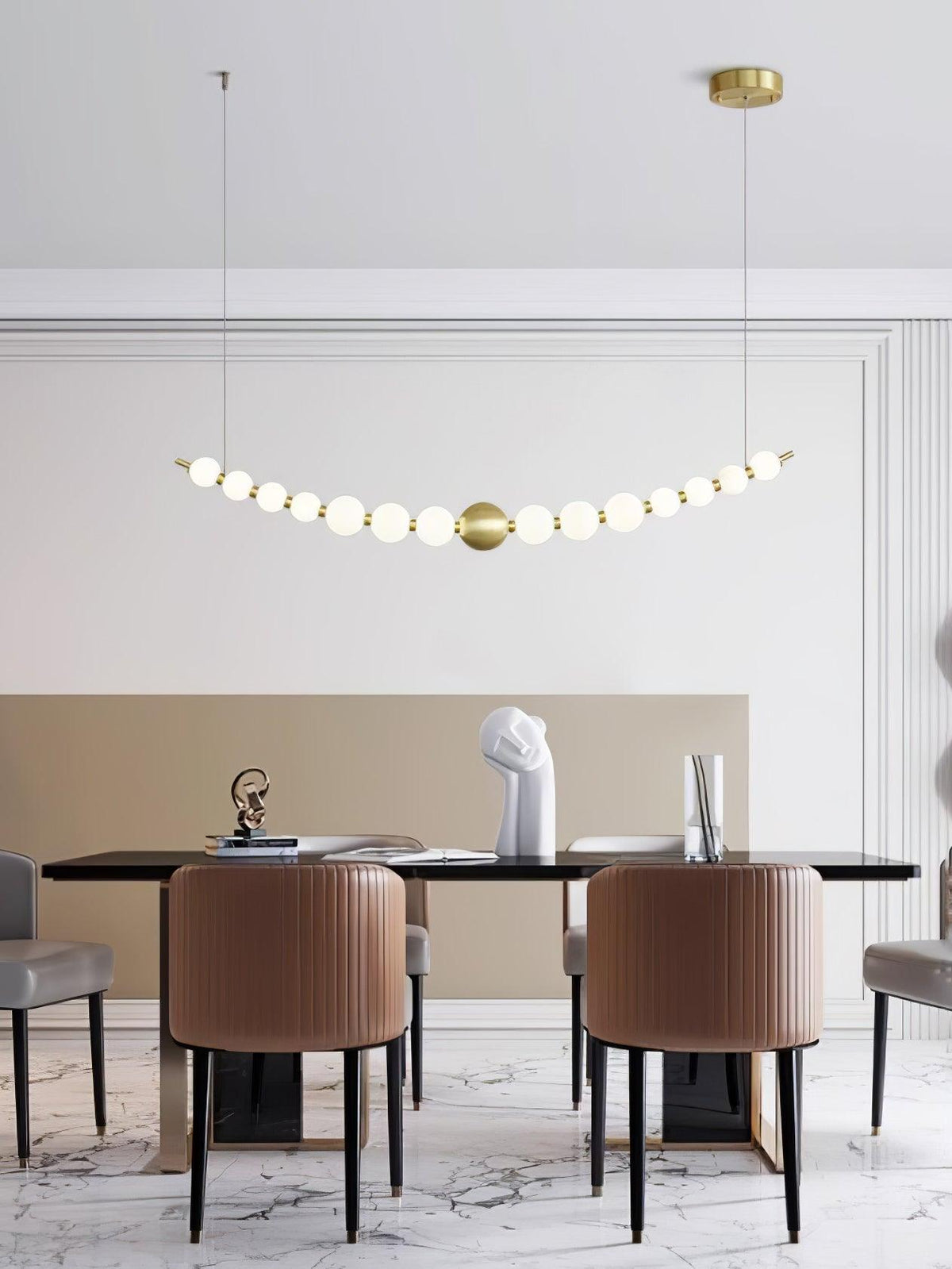 Suspension Fresque en laiton – vue 34