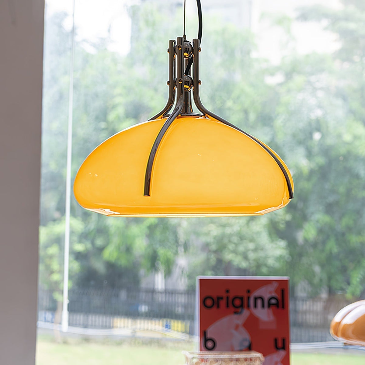 Suspension Zélie en verre et métal – vue 27