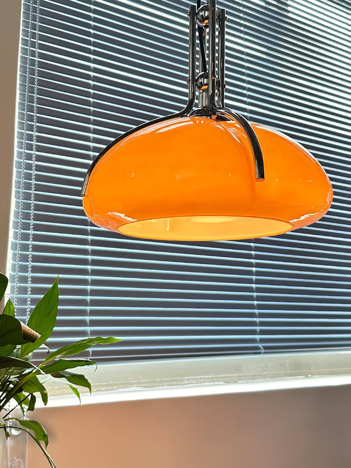 Suspension Zélie en verre et métal – vue 23