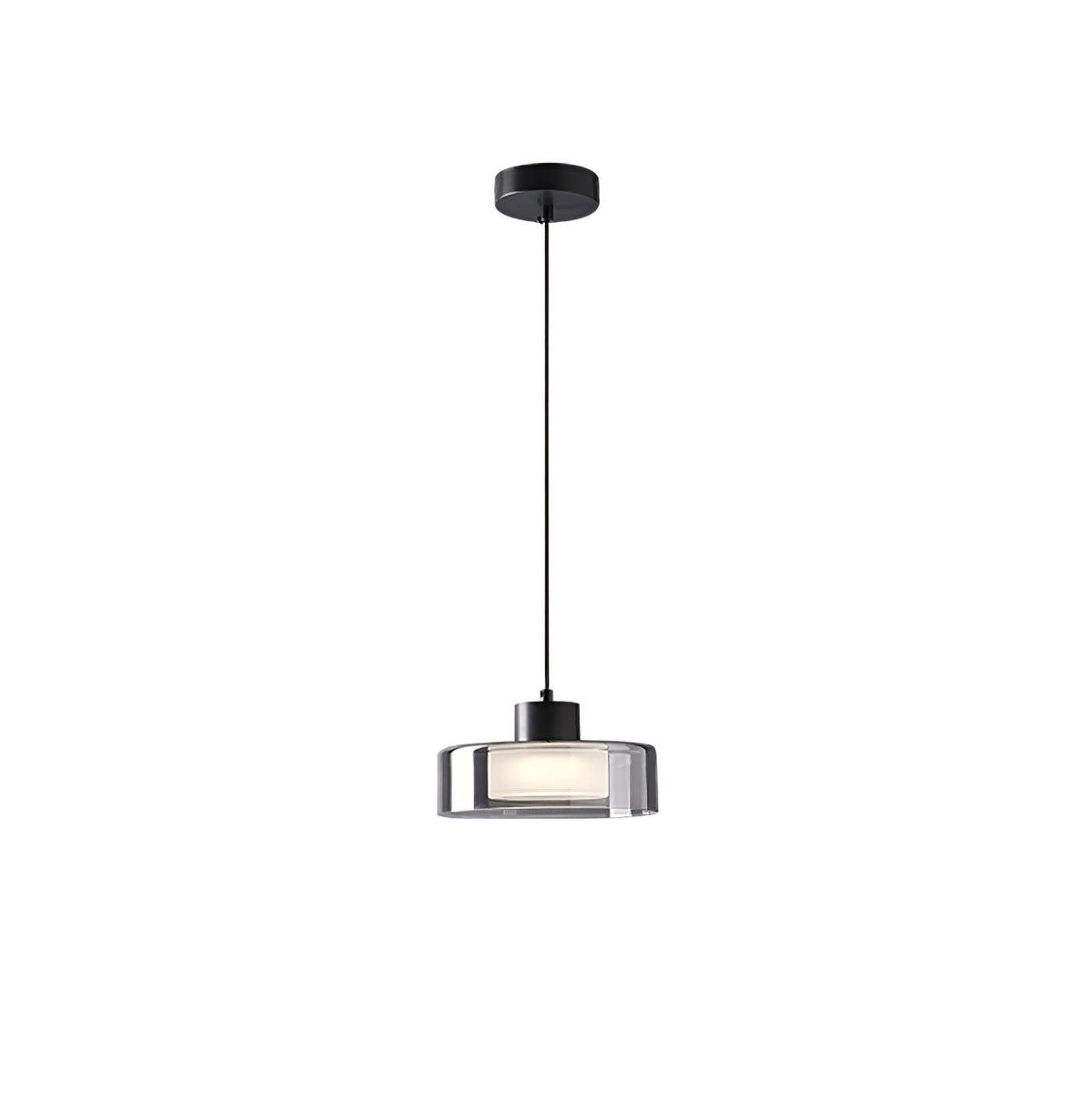 Suspension Caravane en verre et métal – vue 15