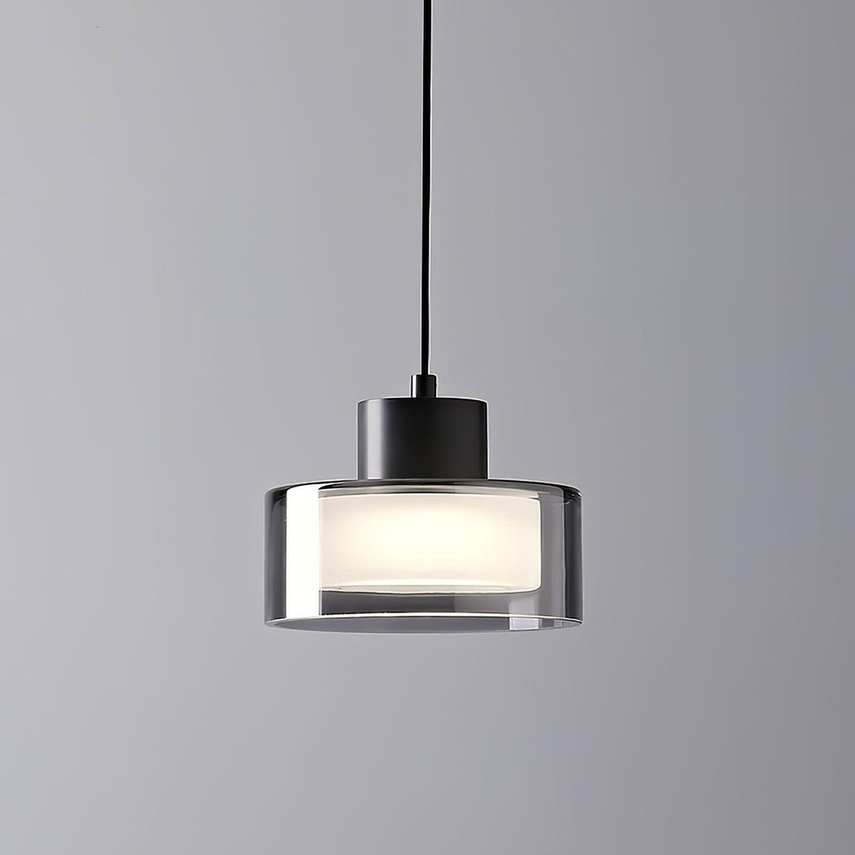 Suspension Caravane en verre et métal – vue 19