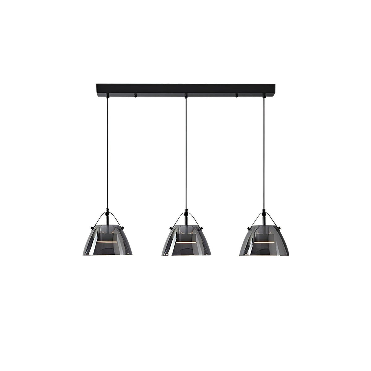 Suspension Caravane en verre et métal – vue 41
