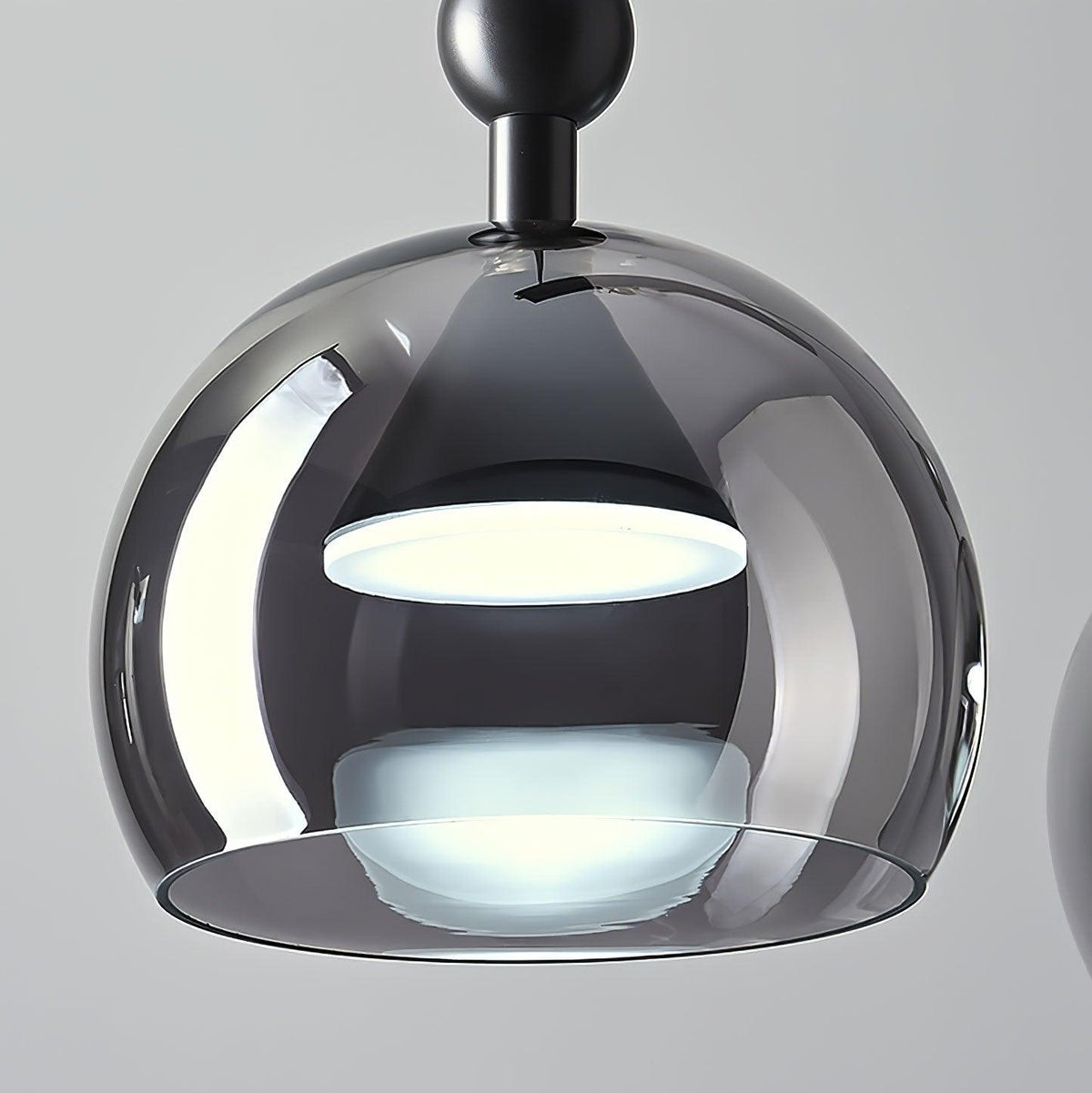 Suspension Caravane en verre et métal – vue 24