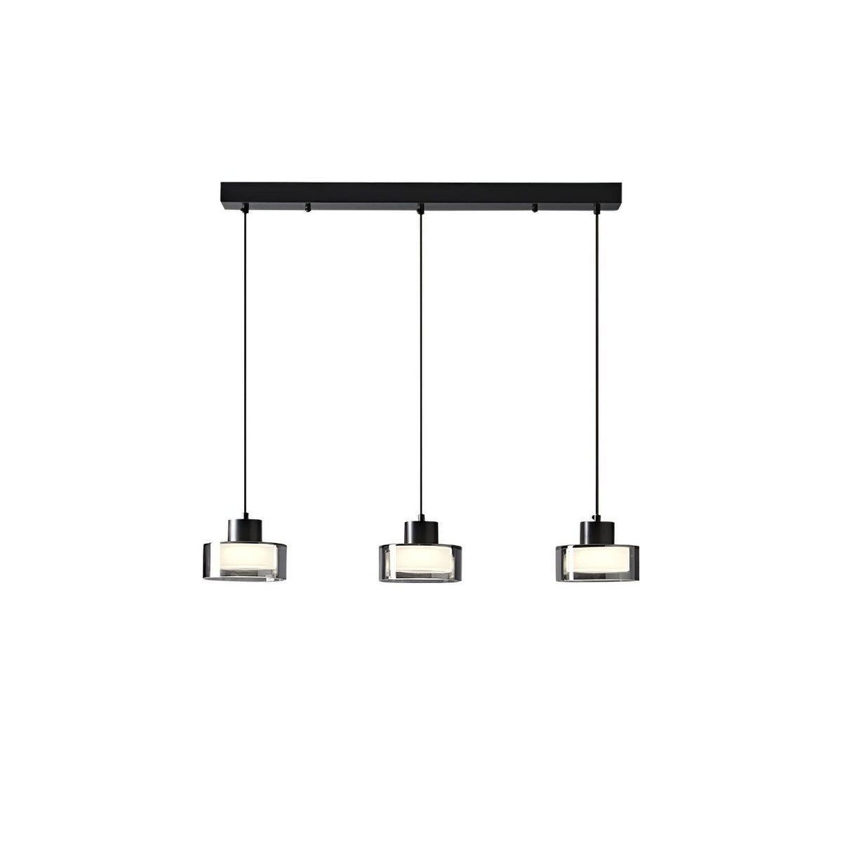 Suspension Caravane en verre et métal – vue 31