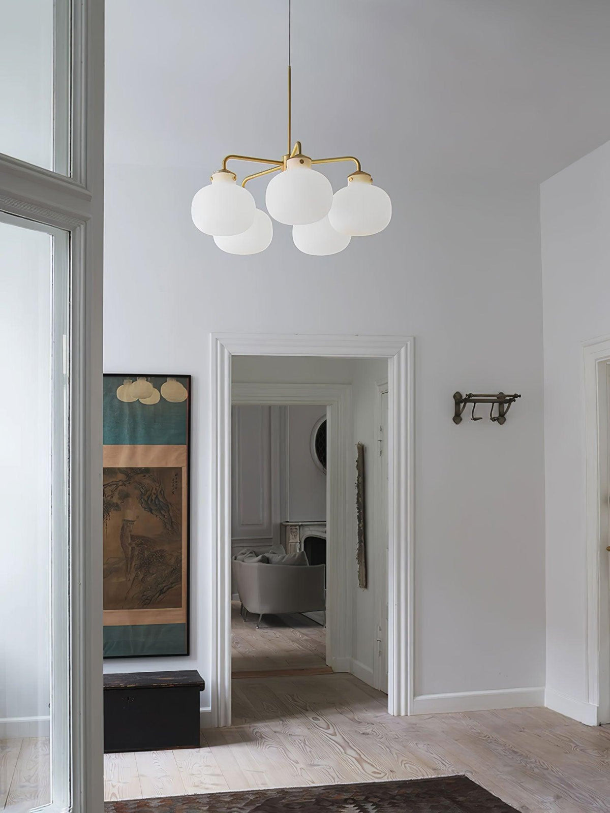 Suspension Adagio en verre et métal – vue 31