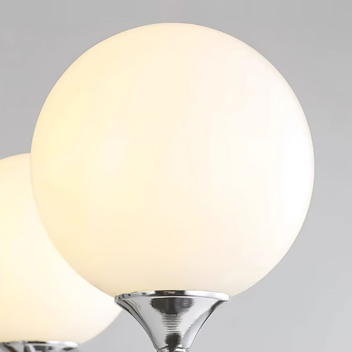 Lustre Navette en verre et métal – vue 43