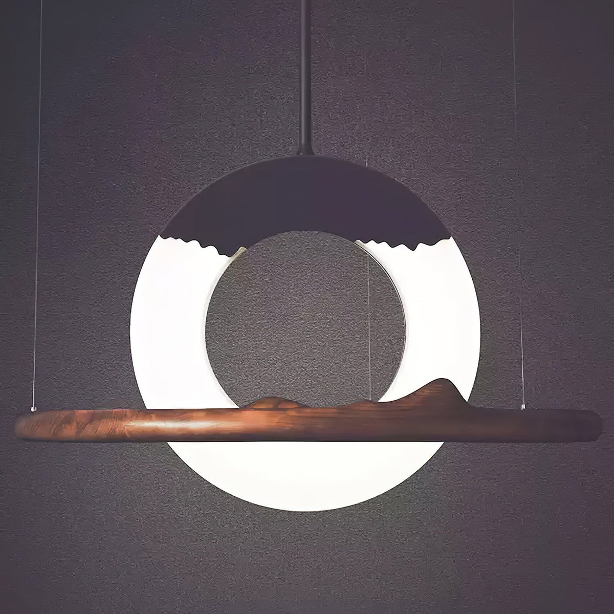 Suspension Sardaigne en bois et métal – vue 11