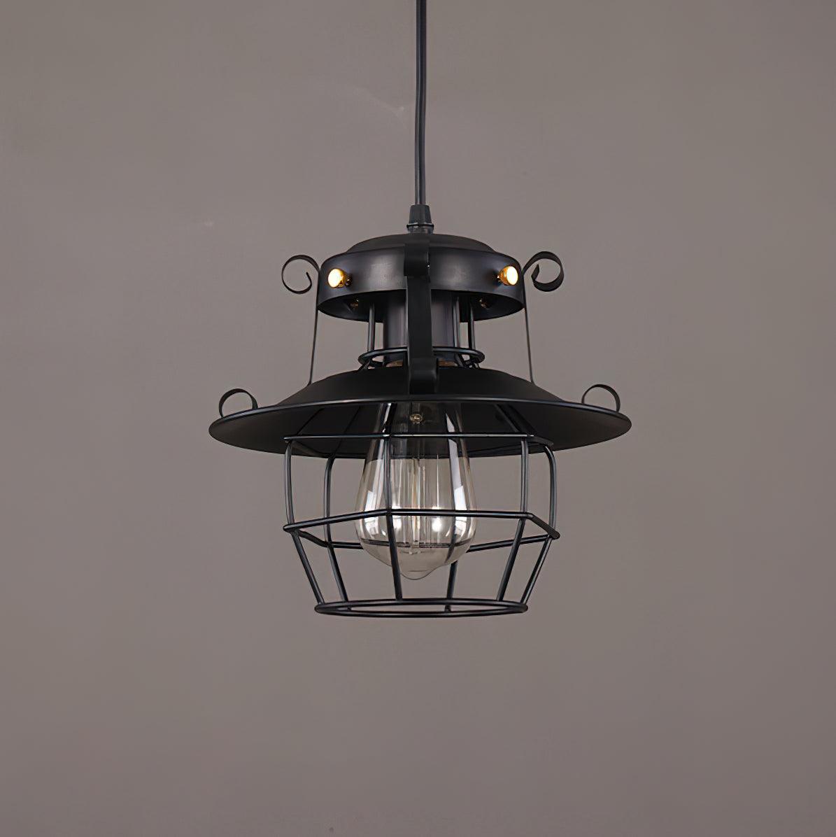 Suspension Étincelle en fer – vue 2