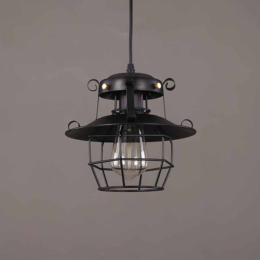 Suspension Étincelle en fer – vue 2