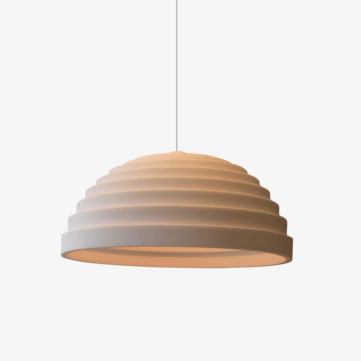 Suspension Pensée en résine et métal – vue 35