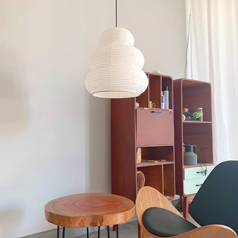 Suspension Véronique en papier et fer – vue 24