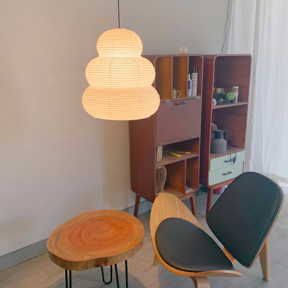 Suspension Véronique en papier et fer – vue 22