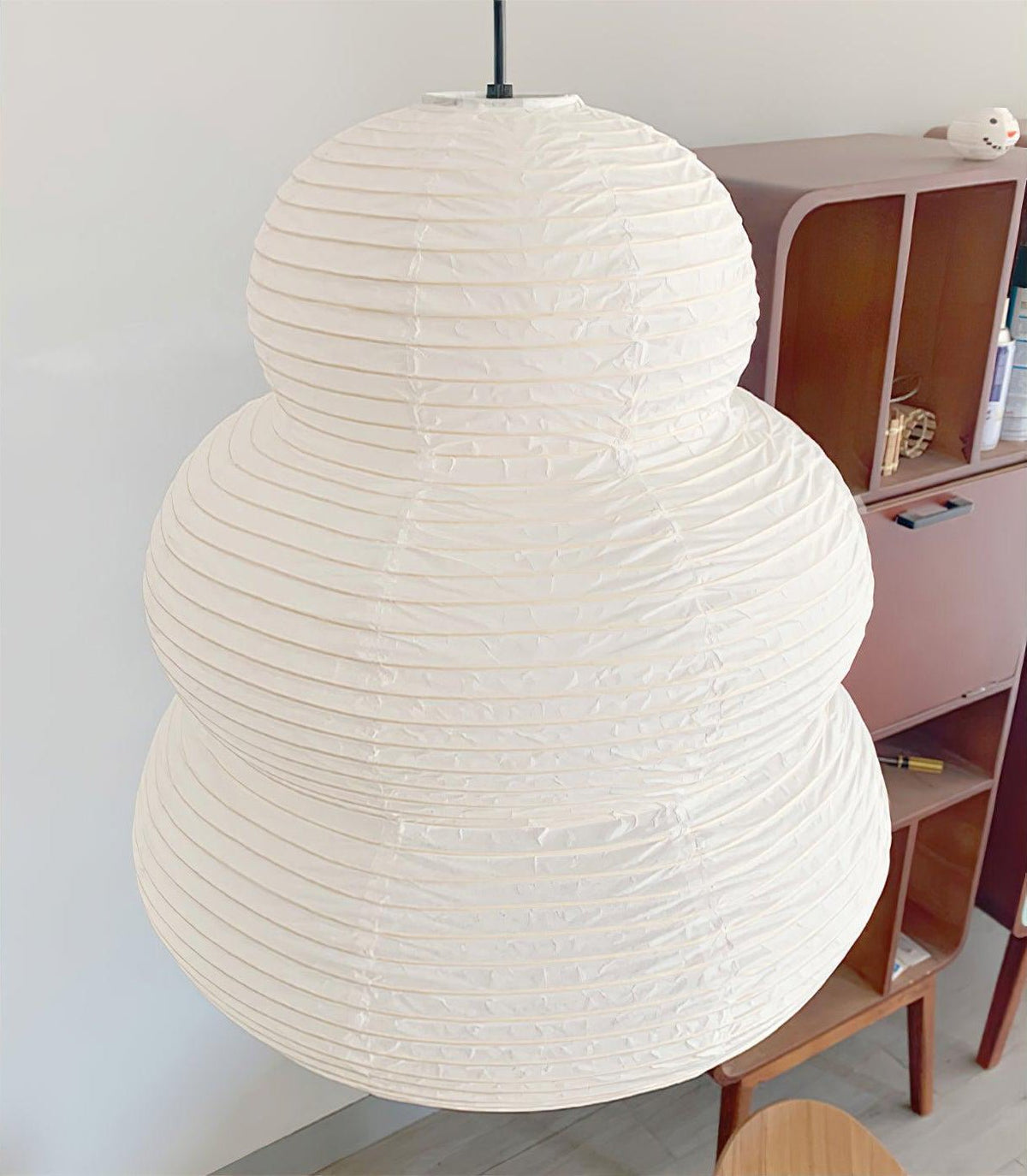 Suspension Véronique en papier et fer – vue 15