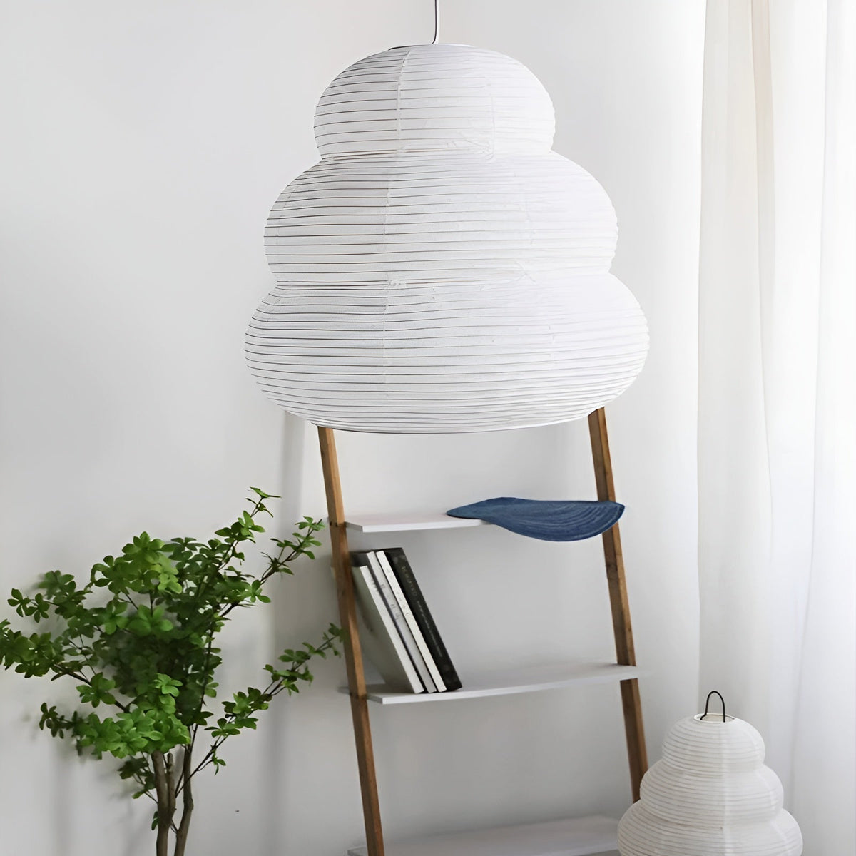Suspension Véronique en papier et fer – vue 33