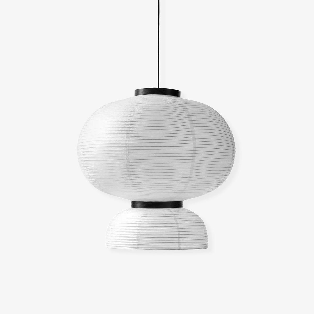 Suspension Rocaille en papier et chêne – vue 5