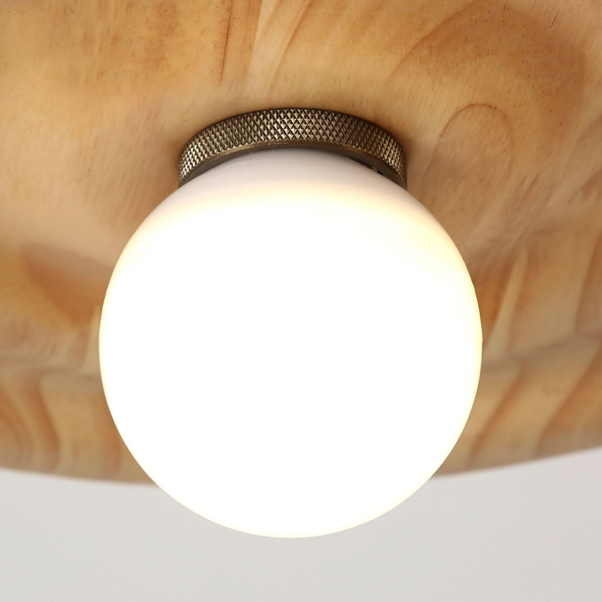 Suspension Oural en verre et bois – vue 27