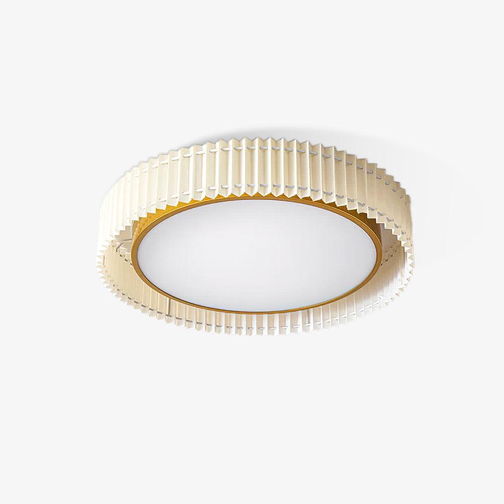 Plafonnier Marjolaine en tissu et métal – vue 20