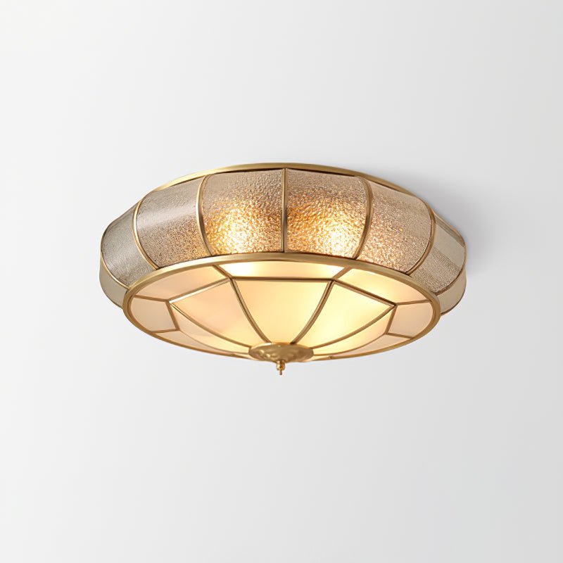 Plafonnier Archipel en verre et laiton – vue 24