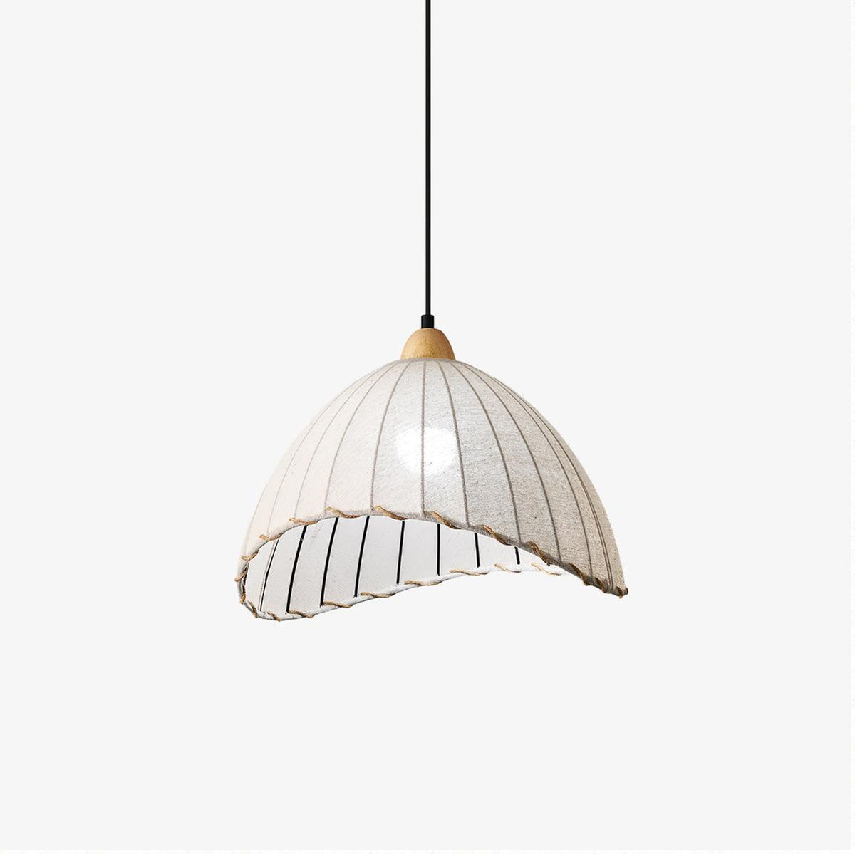 Suspension Rocher en bois et tissu – vue 35