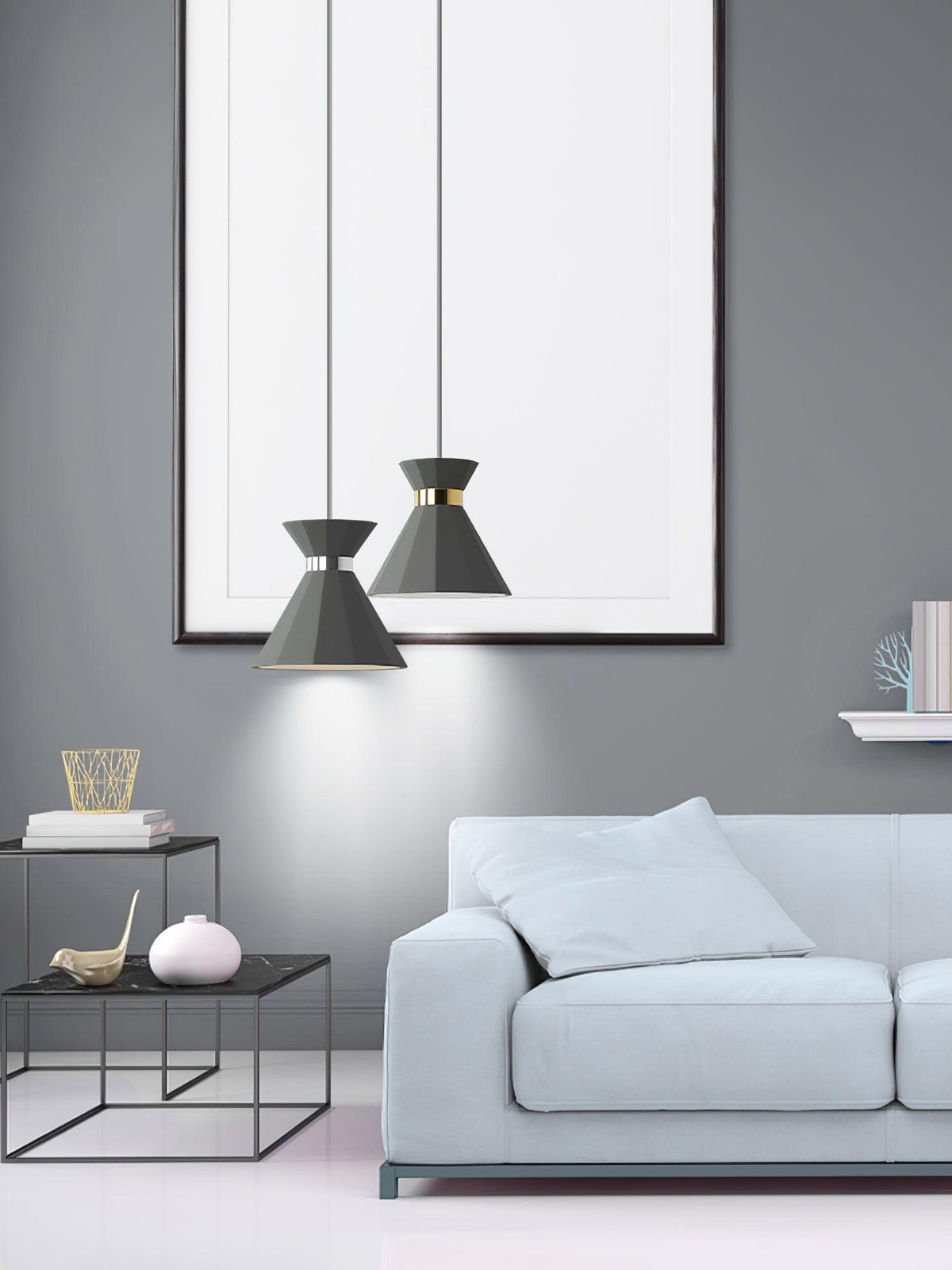 Suspension Muse en métal – vue 27