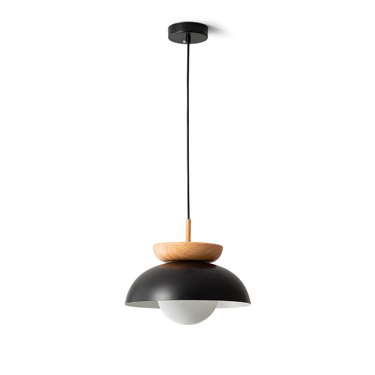 Suspension Citrine en verre et métal – vue 18