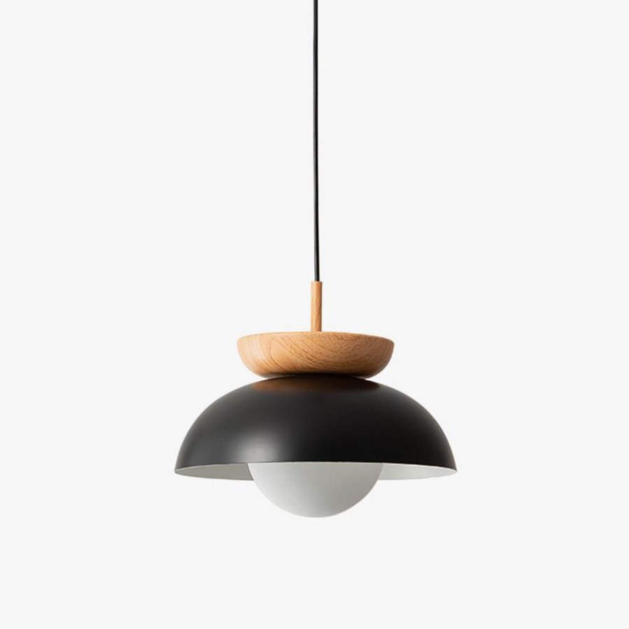 Suspension Citrine en verre et métal – vue 20