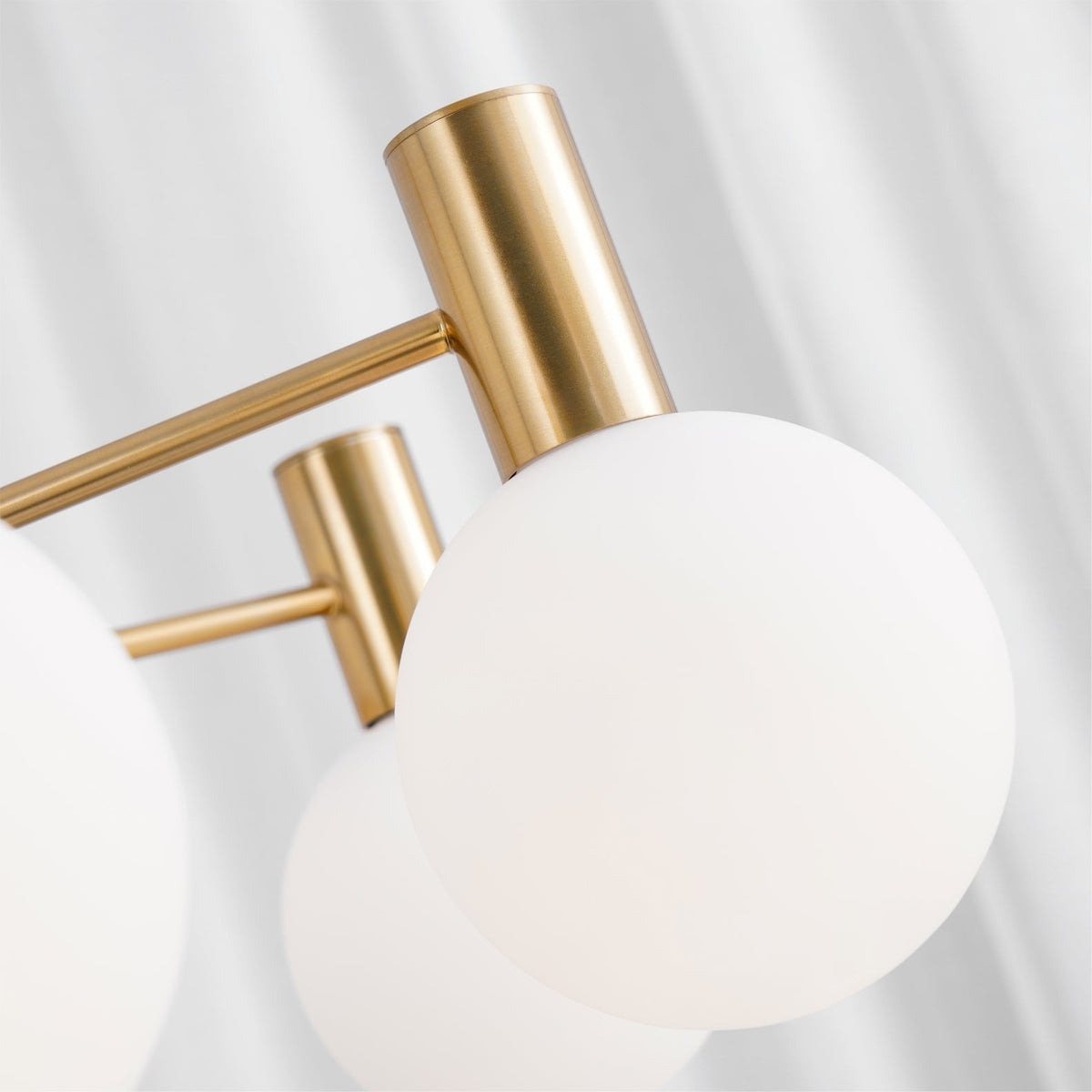Lustre Trille en verre et fer – vue 30