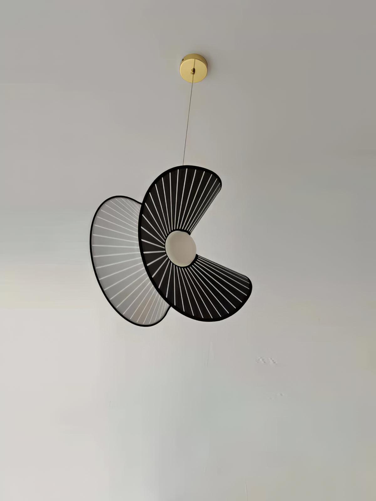 Suspension Pérouges en tissu et métal – vue 11