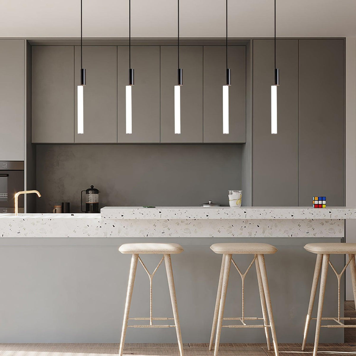 Suspension Halcyon en aluminium – vue 16