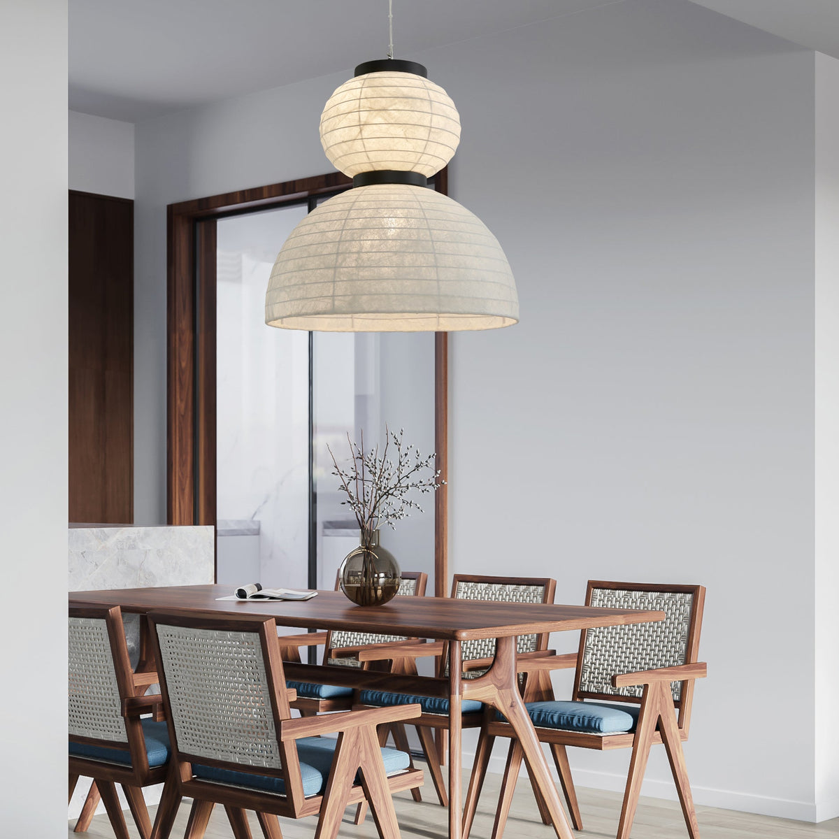 Suspension Moire en métal – vue 11