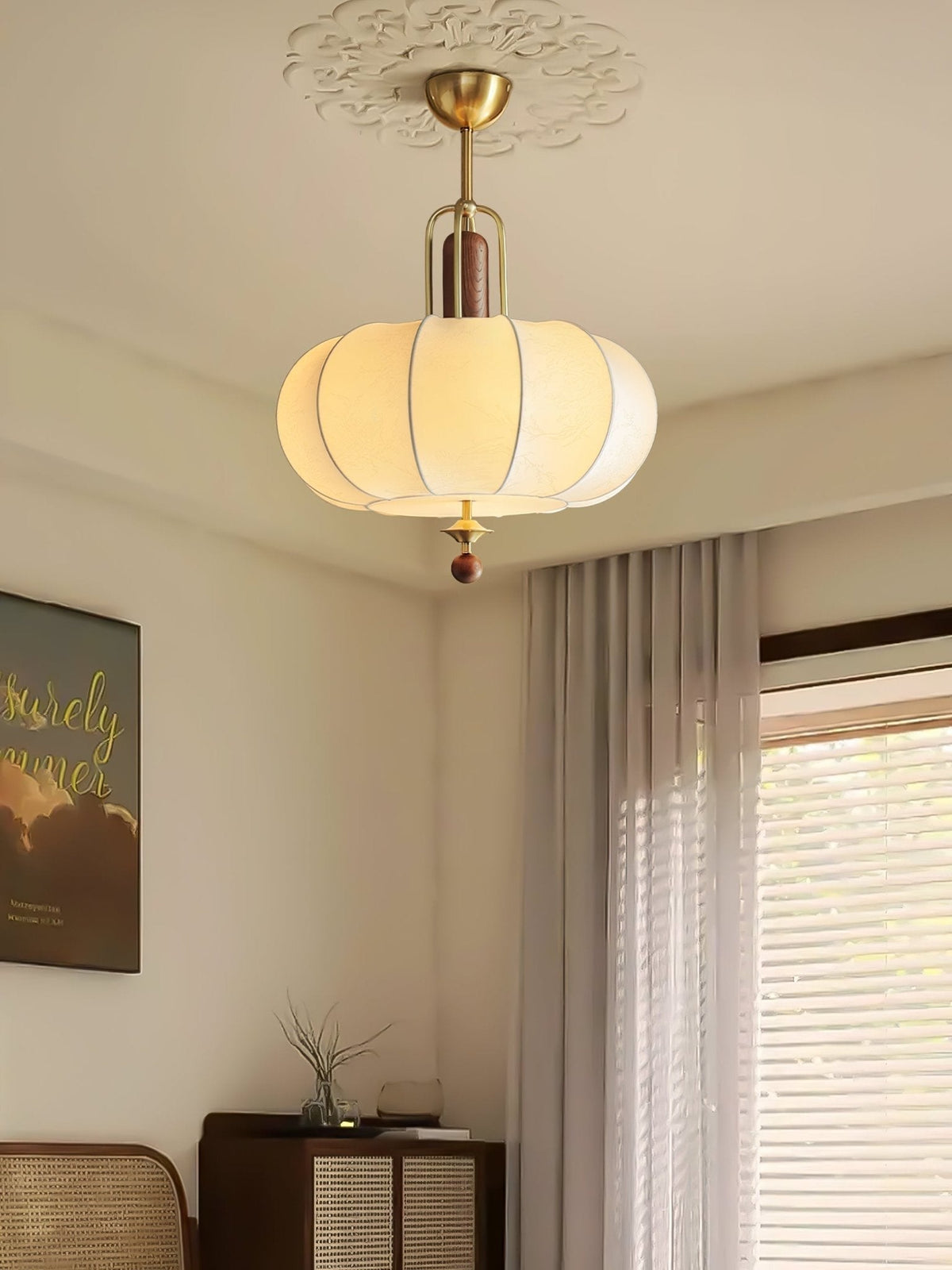 Suspension Arbalète en bois et métal – vue 13