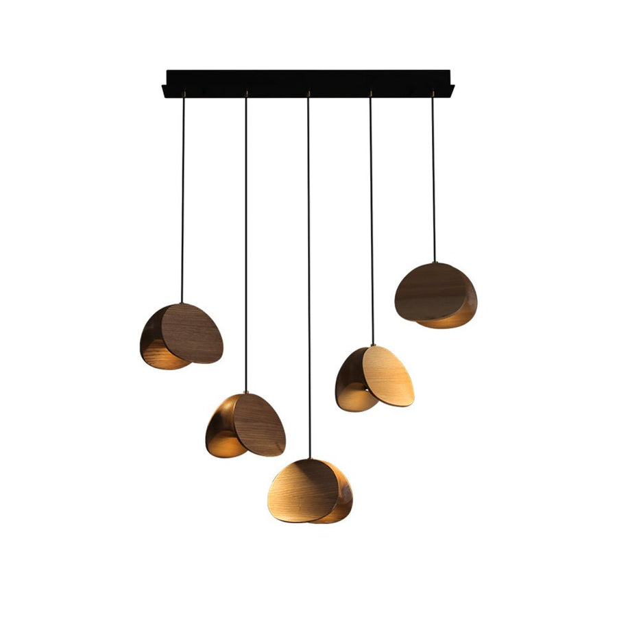 Suspension Minuit en bois et métal – vue 3