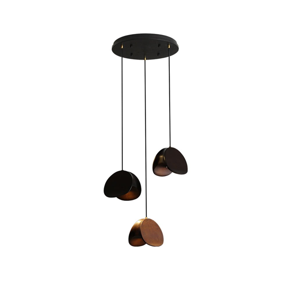 Suspension Minuit en bois et métal – vue 8