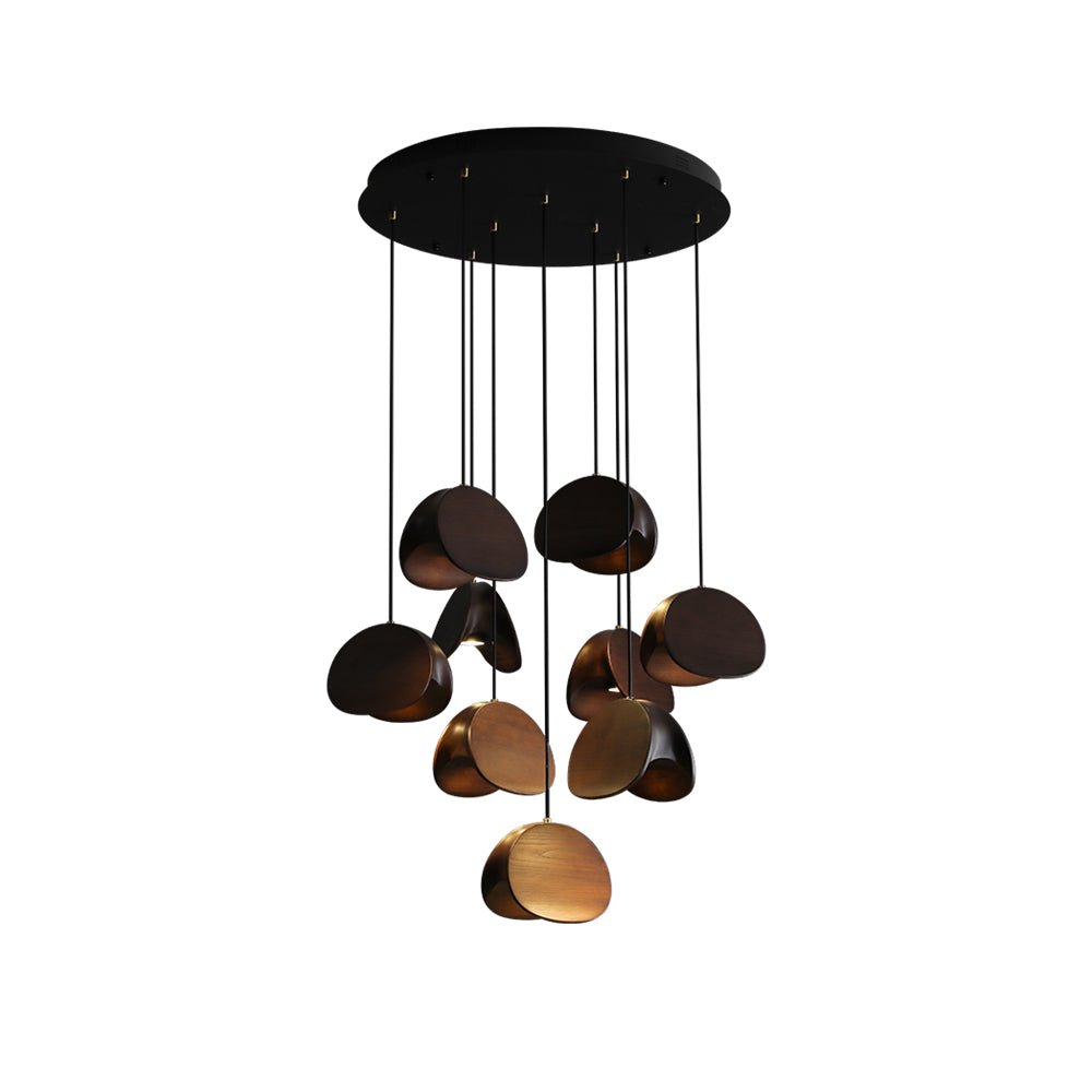Suspension Minuit en bois et métal – vue 13