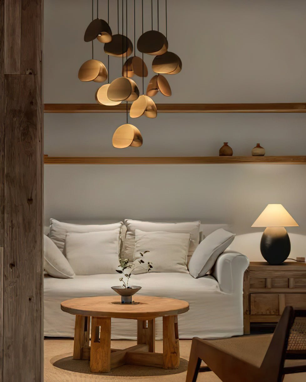 Suspension Minuit en bois et métal – vue 40