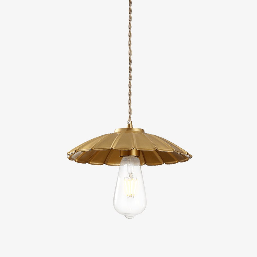 Suspension Quiétude en laiton – vue 3