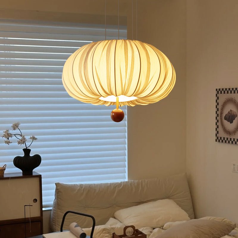 Suspension Fusain en bois et tissu – vue 17