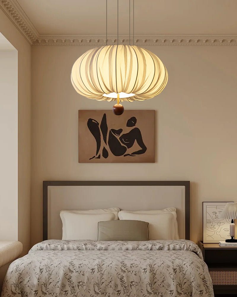 Suspension Fusain en bois et tissu – vue 22