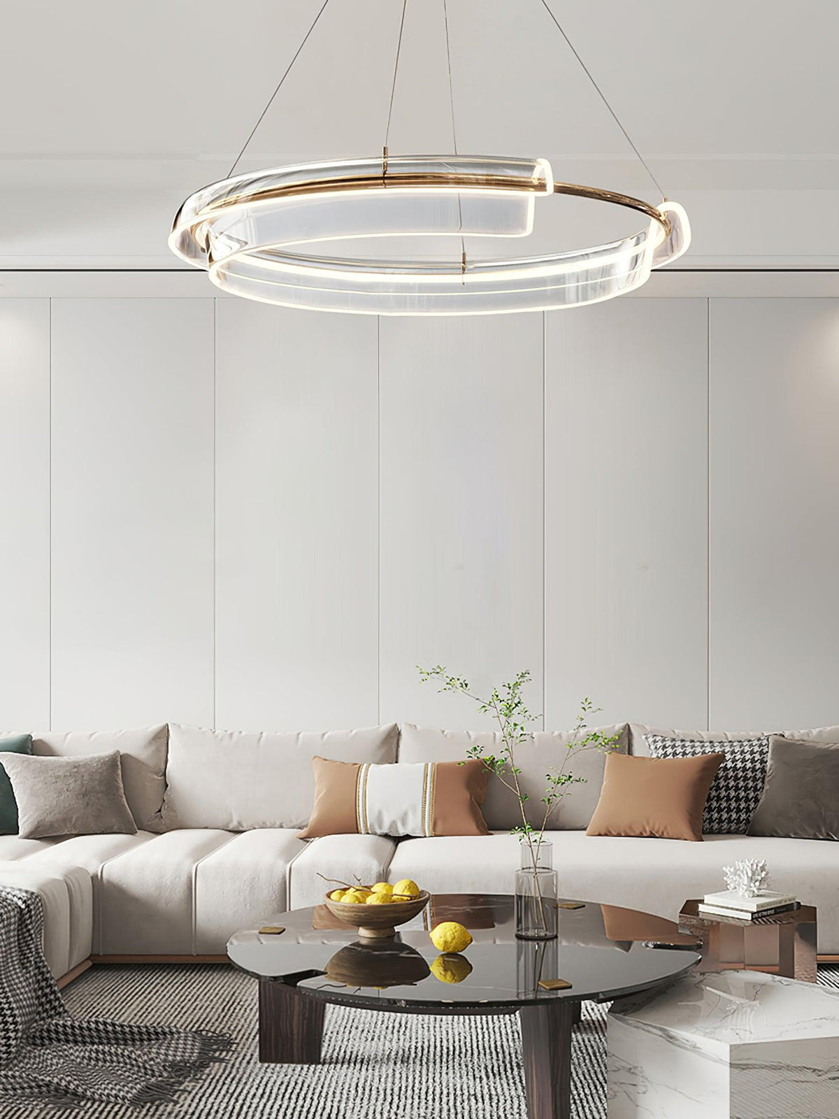Lustre Icare en fer – vue 27