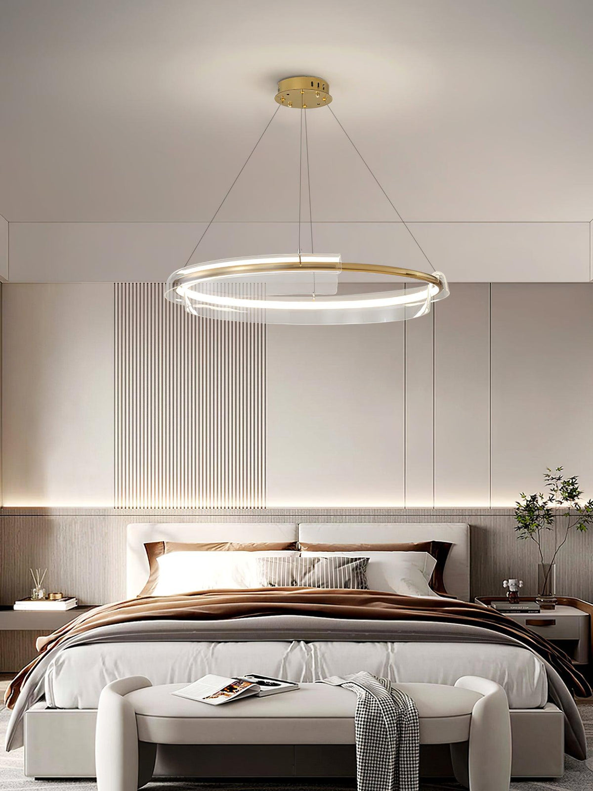 Lustre Icare en fer – vue 8