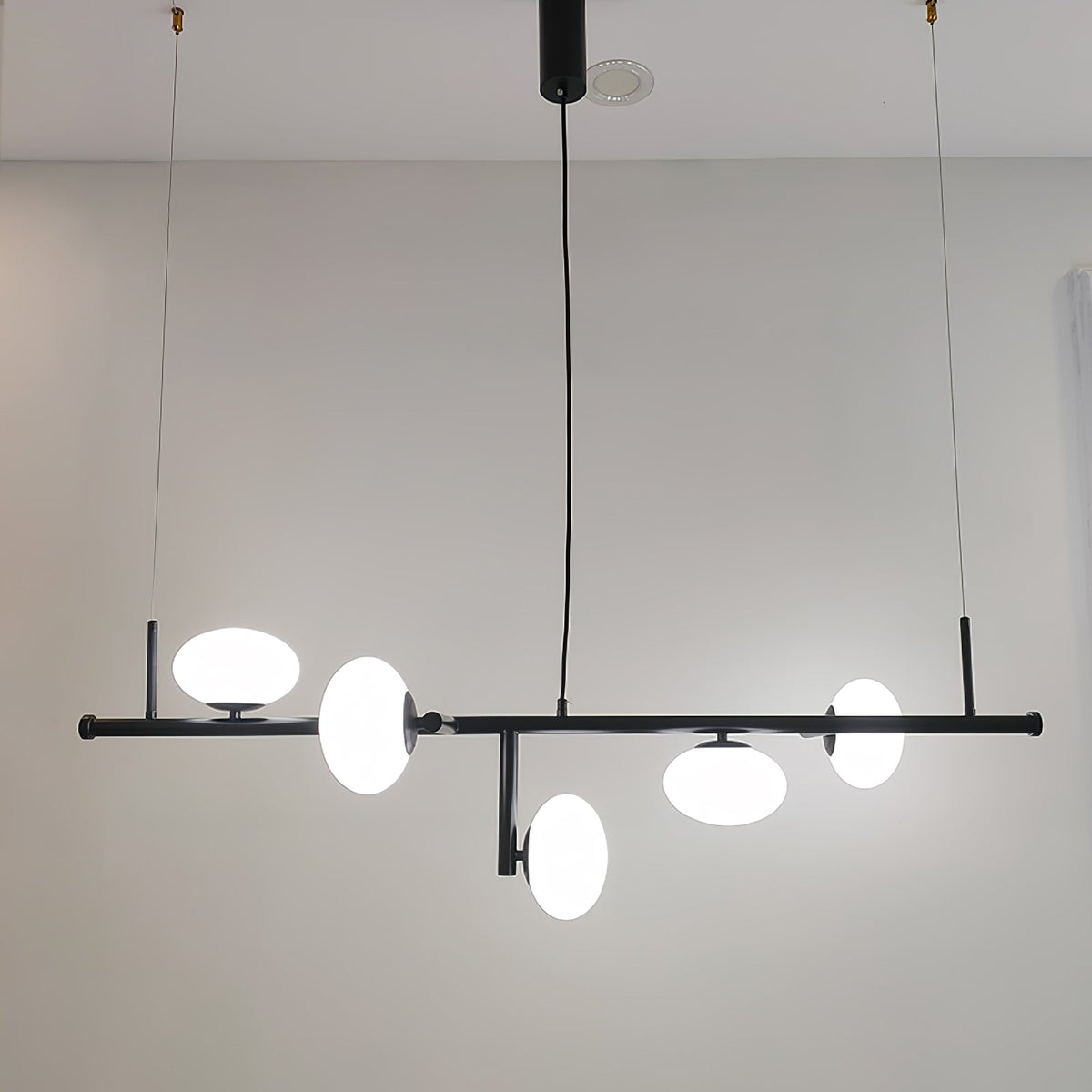 Lustre Récif en verre et métal – vue 27