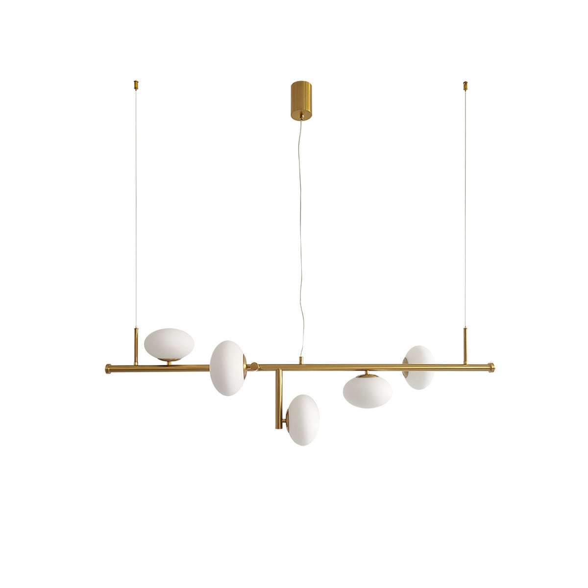 Lustre Récif en verre et métal – vue 29