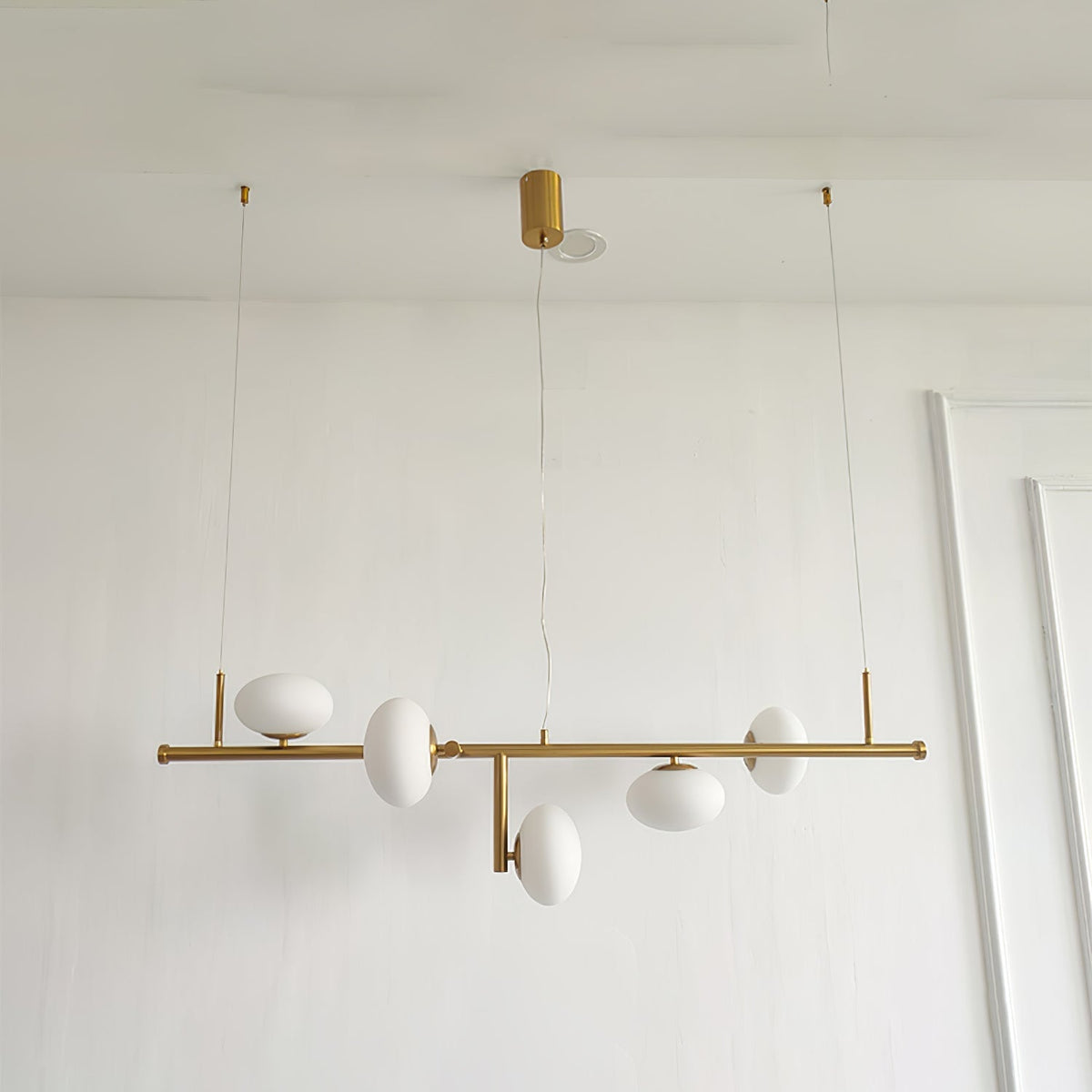 Lustre Récif en verre et métal – vue 2