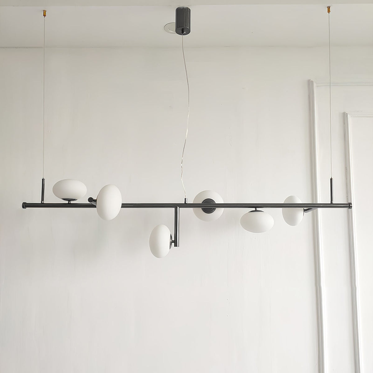 Lustre Récif en verre et métal – vue 3