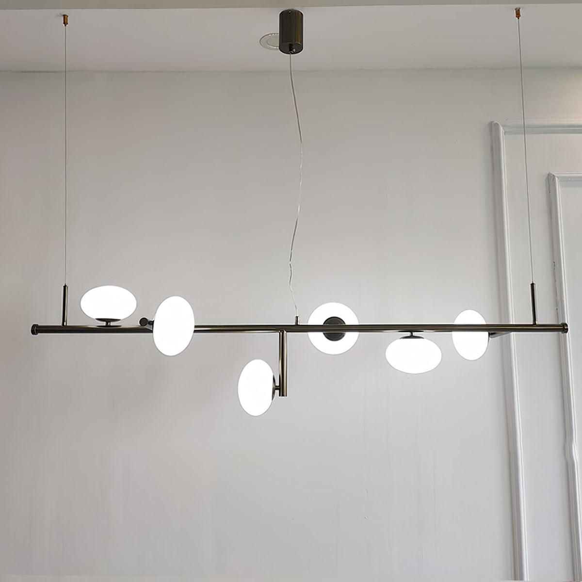 Lustre Récif en verre et métal – vue 15