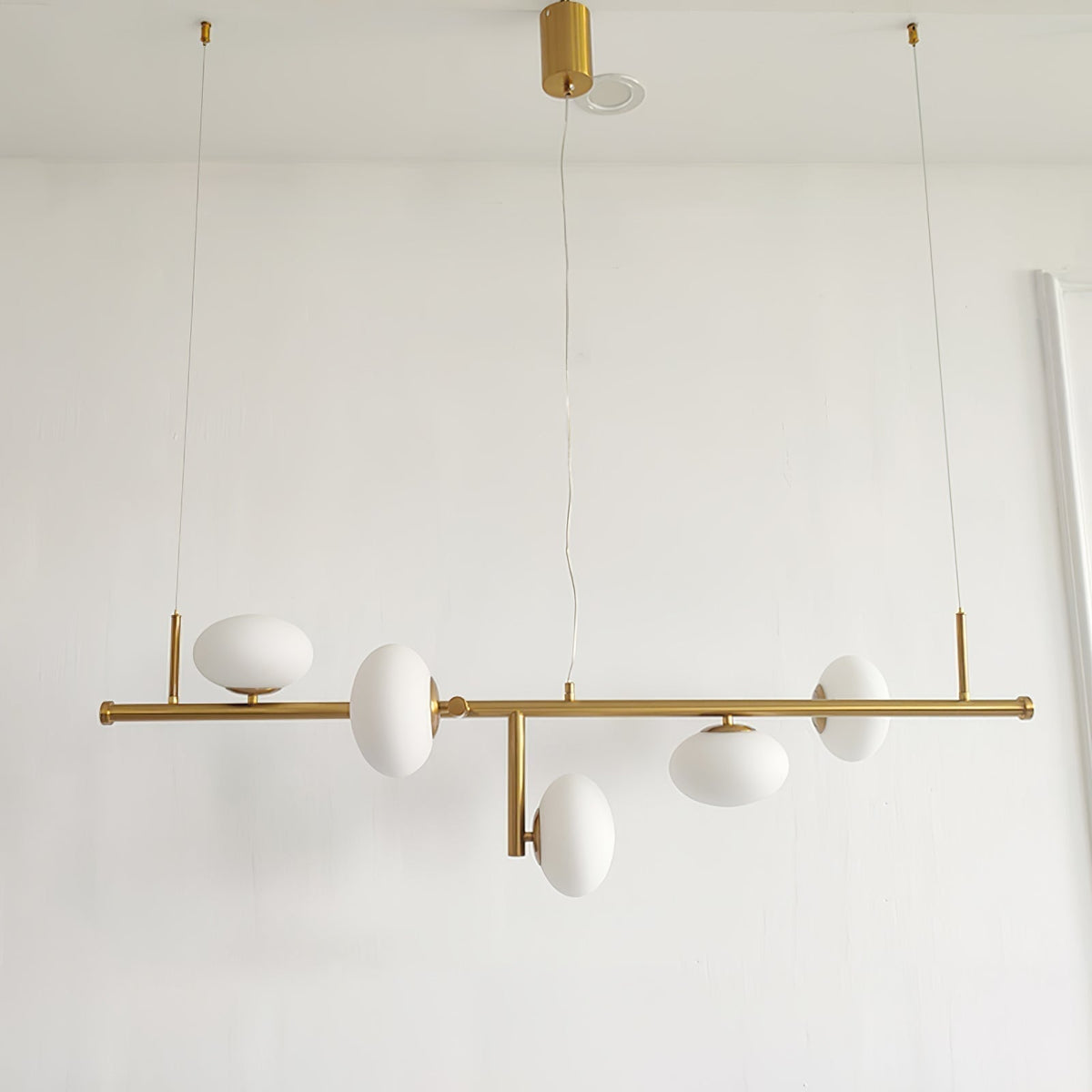Lustre Récif en verre et métal – vue 23