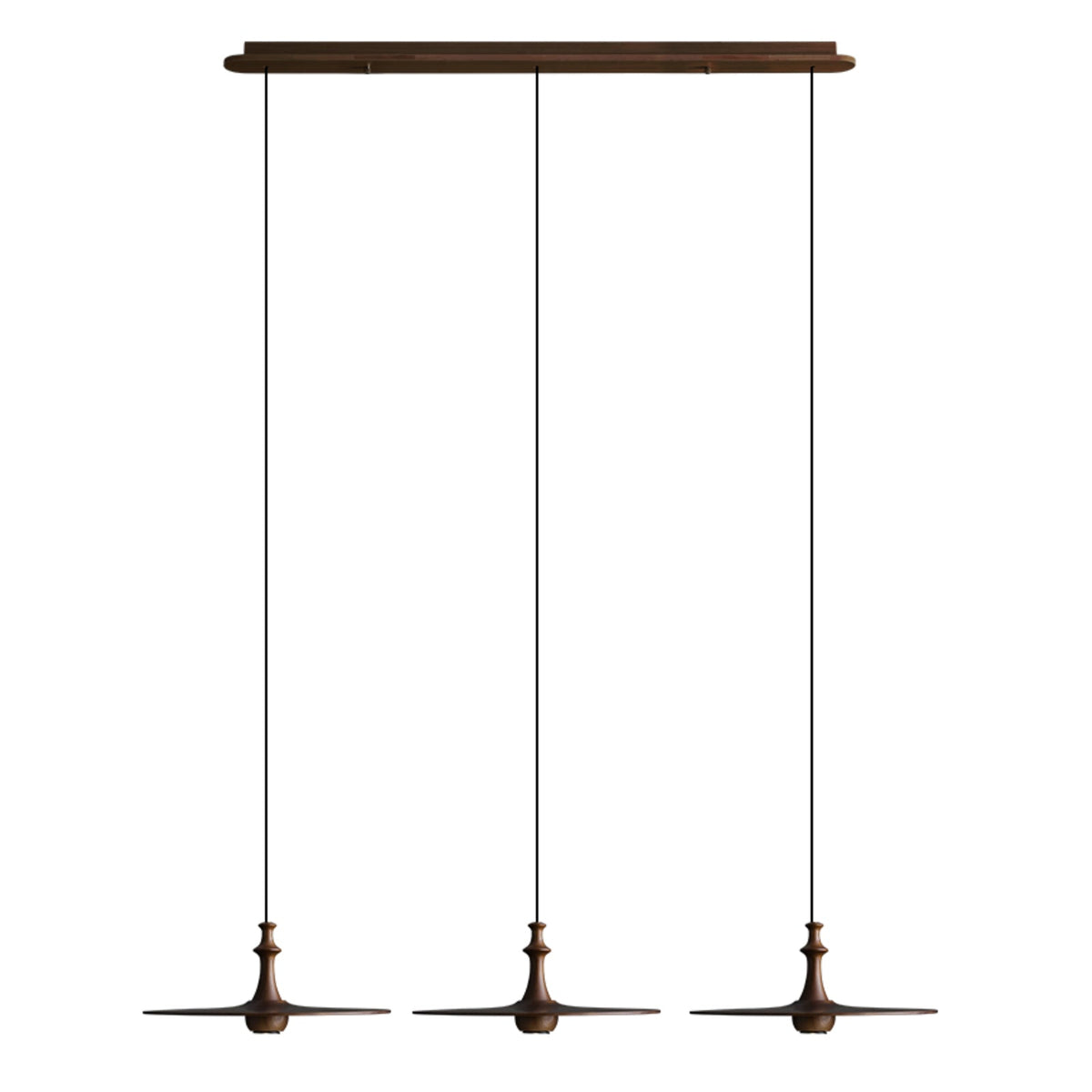 Suspension Gouache en bois et métal – vue 59