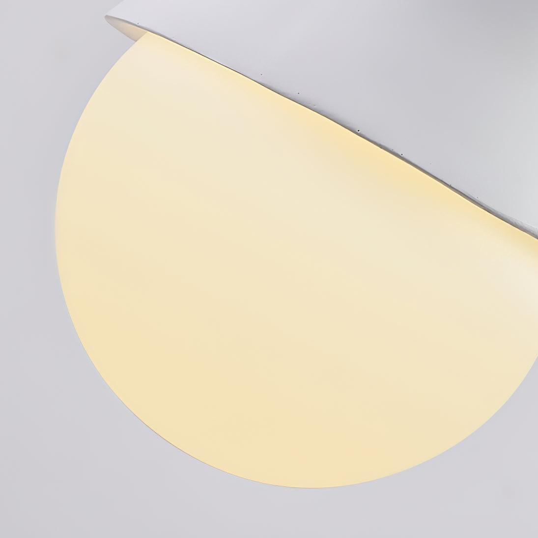 Suspension Hortensia en verre et résine – vue 5