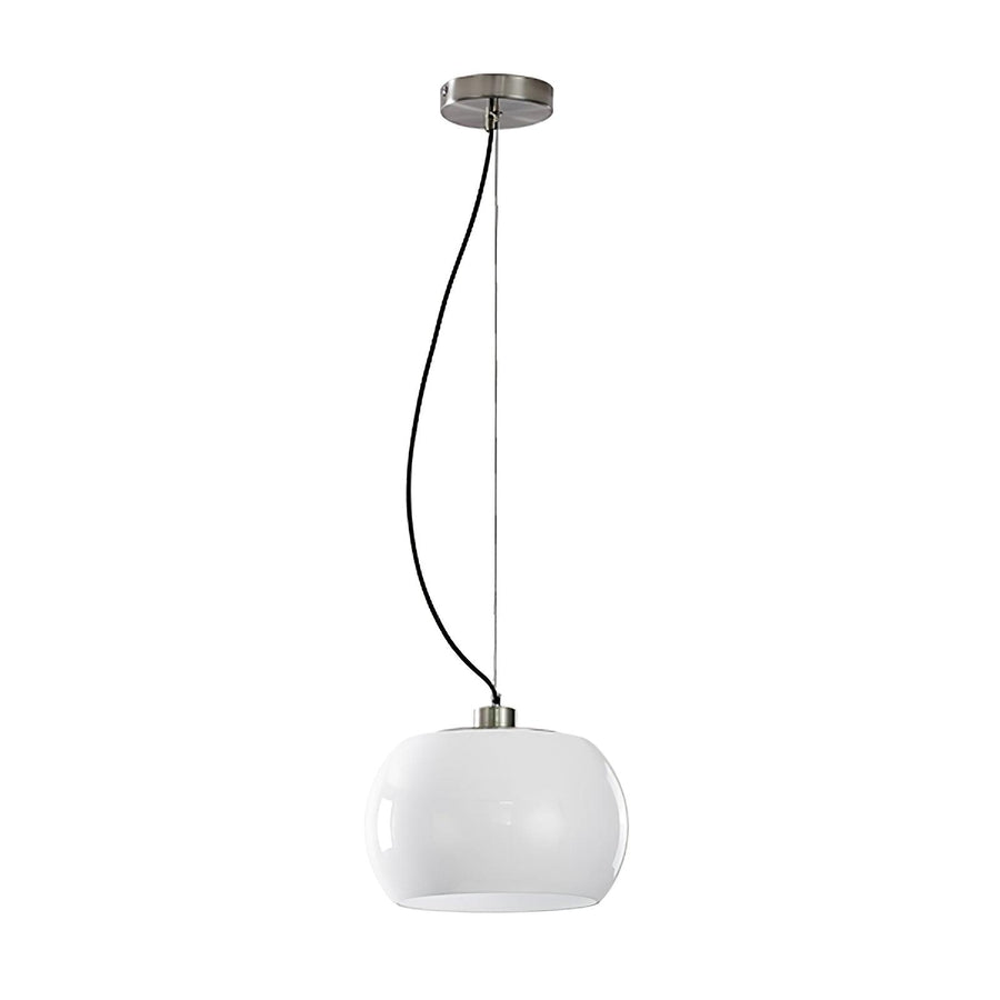 Suspension Fontenelle en verre et fer – vue 2