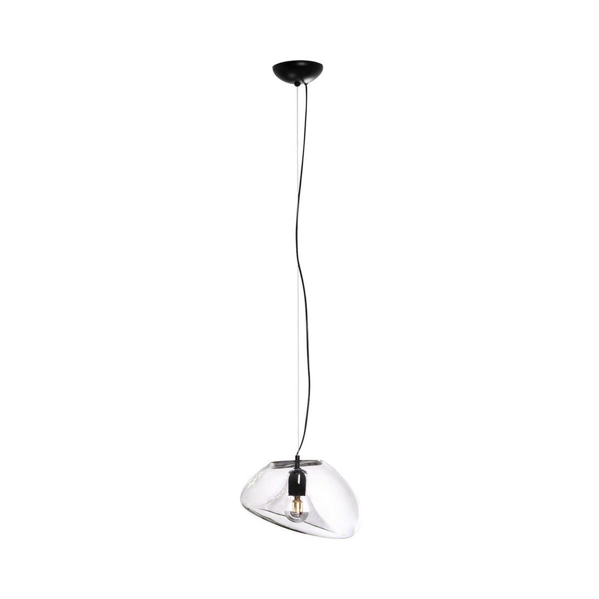 Suspension Capitaine en verre et fer – vue 28